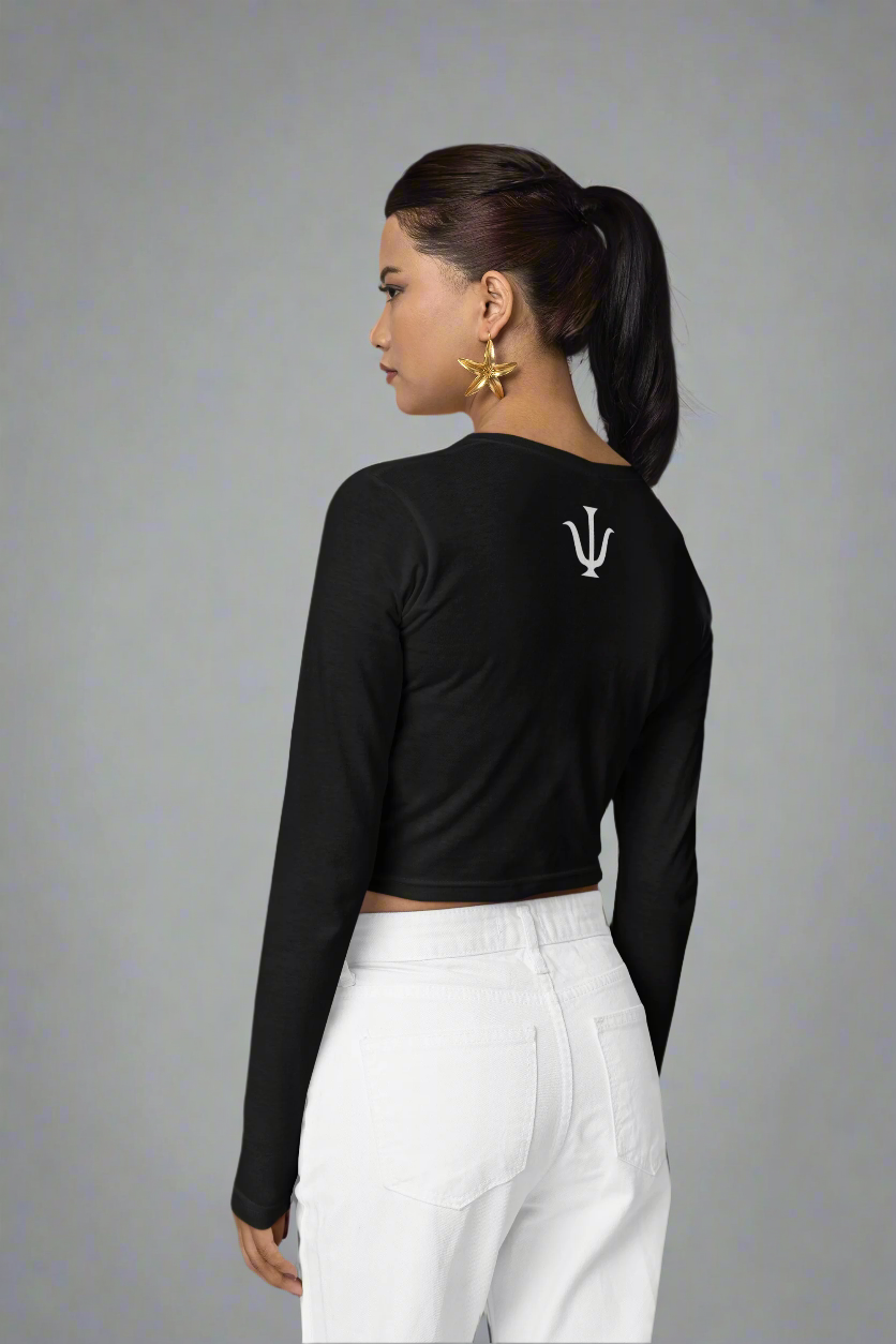 Essential Long sleeve Crop Top