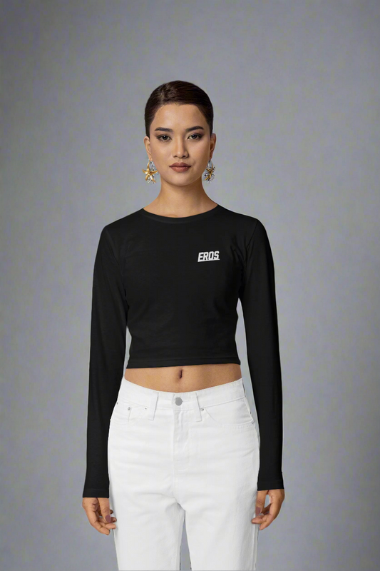 Essential Long sleeve Crop Top